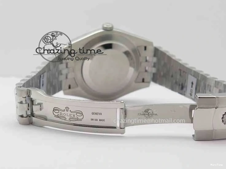 MiroTime 0201 TopPick DateJust II 41mm BP Maker Best Edition Blue Diamonds Dial On New Version Jubilee Bracelet A 3621